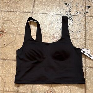 PINK Victoria's Secret Black Women's Intimate bra Top. Brand new w/ tags size S